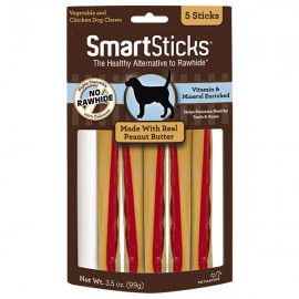 SMART BONES 潔齒棒  5" (花生醬味) SMART BONES 潔齒棒  5" (花生醬味)